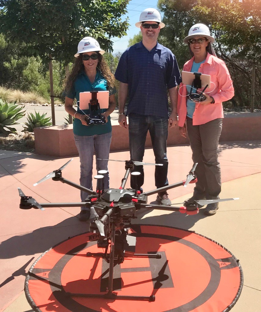 Team to use new drone tech to inspect corona discharge 