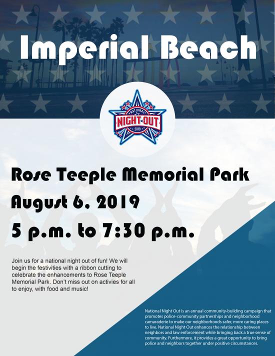 Imperial Beach National Night Out