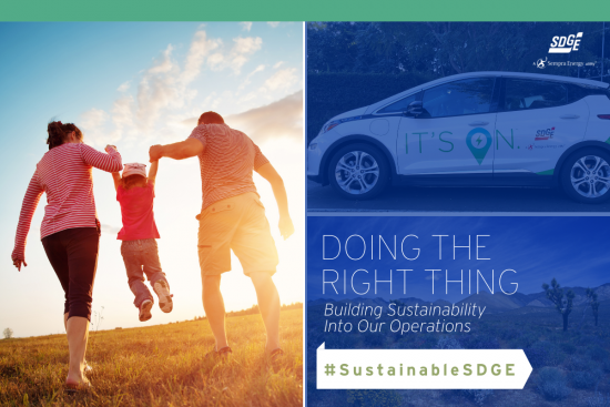 Doing the Right Thing: Building Sustainability into our Operations