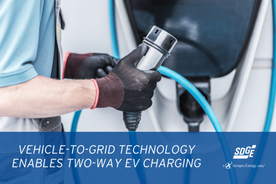Vehicle-to-Grid Technology Enables Two-Way EV Charging