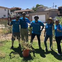 SDG&E Environmental All-Stars Volunteering to Clean Up City Heights