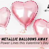 SDG&E Encourages Customers to Keep Metallic Balloons Away from Power Lines this Valentine’s Day 